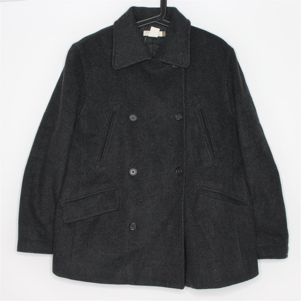 J.Crew Double Breasted Peacoat Jacket N243 - Picture 2 of 8